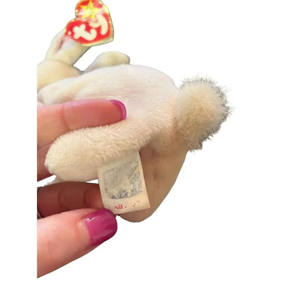 Set of 2: TY Beanie Baby Nibbler 1998 1999‎ TAG ERROR- Vintage and Retired!